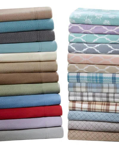 SLEEP PHILOSOPHY MICRO-FLEECE 4-PC. SHEET SET, FULL