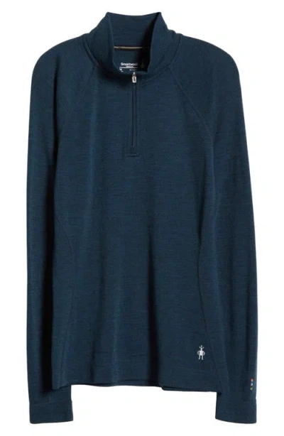 SMARTWOOL SMARTWOOL CLASSIC THERMAL MERINO WOOL QUARTER ZIP PULLOVER