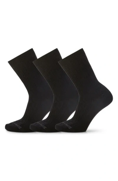 SMARTWOOL SMARTWOOL EVERYDAY 3-PACK WOOL BLEND CABLE CREW SOCKS