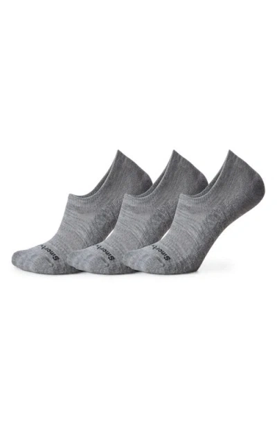 SMARTWOOL SMARTWOOL EVERYDAY 3-PACK WOOL BLEND CUSHION NO SHOW SOCKS