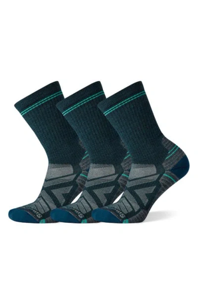 SMARTWOOL SMARTWOOL HIKE LIGHT 3-PACK CUSHION CREW SOCKS