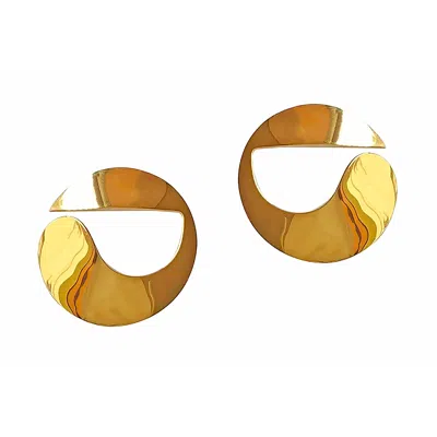 SMILLA BRAV WOMEN'S GOLD EARRINGS STEPHANIE
