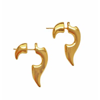 SMILLA BRAV WOMEN'S GOLD EARRINGS TROPEA
