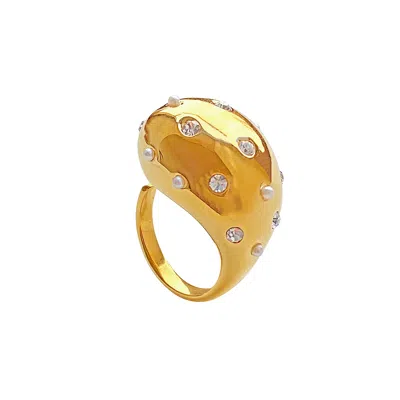 SMILLA BRAV WOMEN'S GOLD RING GLORIA