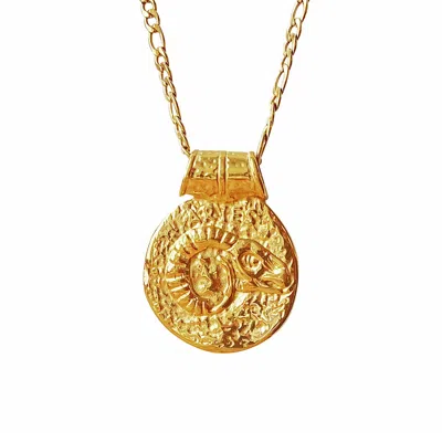 SMILLA BRAV WOMEN'S GOLD THE ZODIAC NECKLACE ARIES