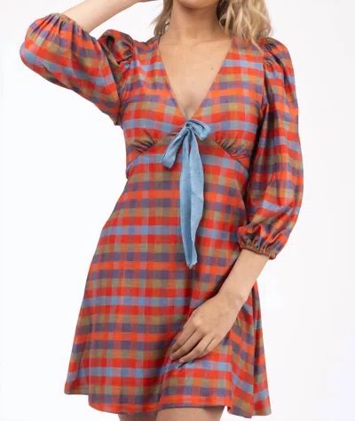 SMITH & QUINN DARLING DRESS IN CAMPERS CHECK