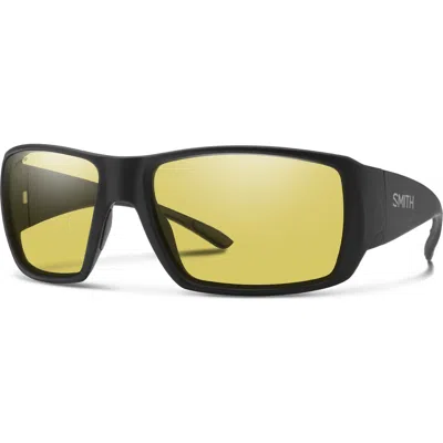 SMITH SMITH GUIDES CHOICE XL 63MM CHROMAPOP™ POLARIZED OVERSIZE SQUARE SUNGLASSES