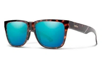 SMITH SMITH LOWDOWN 2 SUNGLASSES TORTOISE/CHROMAPOP POLARIZED OPAL MIRROR