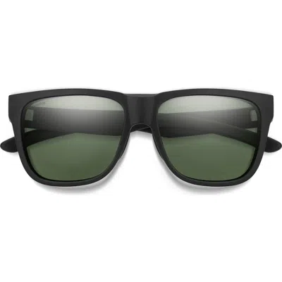 SMITH SMITH LOWDOWN SLIM 2 55MM CHROMAPOP™ SQUARE SUNGLASSES