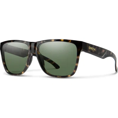 SMITH SMITH LOWDOWN XL 2 60MM CHROMAPOP™ POLARIZED SQUARE SUNGLASSES