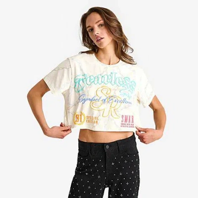 SMOKE RISE SMOKE RISE WOMEN'S AYLA CROPPED T-SHIRT