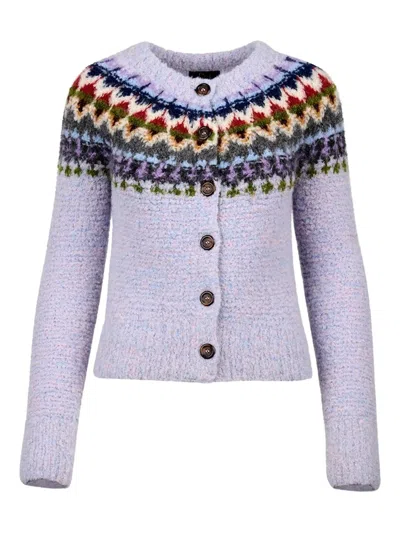 SMYTHE FAIR ISLE BUTTONED CARDIGAN