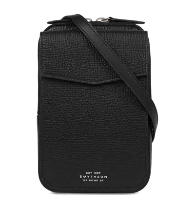 SMYTHSON LEATHER CROSS-BODY POUCH