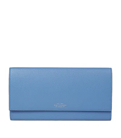 SMYTHSON LEATHER MARSHALL TRAVEL WALLET