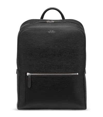 SMYTHSON LEATHER PANAMA BACKPACK