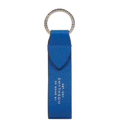 SMYTHSON PANAMA LEATHER KEYRING
