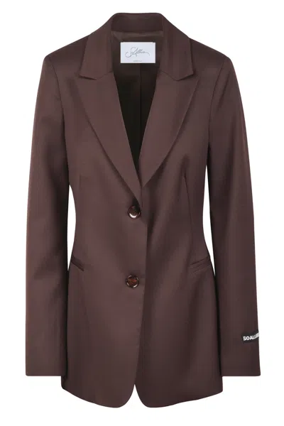 SO ALLURE SO ALLURE - JACKET - 460541 - CHOCOLATE