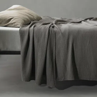 SOCIETY LIMONTA FREE NEW COTTON BEDSPREAD, KING/QUEEN