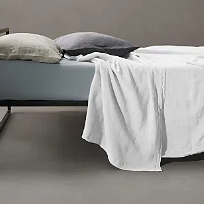 SOCIETY LIMONTA REM LINEN FLAT SHEET, KING/QUEEN