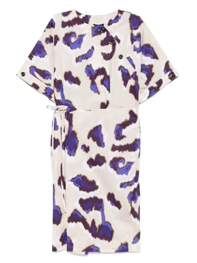 SOEUR ECUADOR MIDI DRESS