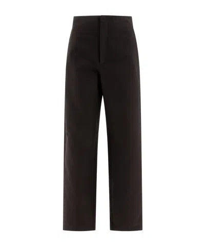 SOEUR COTTON STRAIGHT-LEG TROUSERS