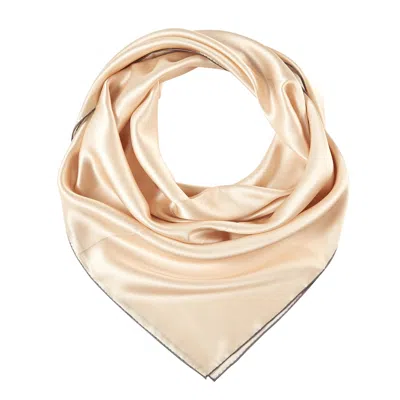 SOFT STROKES SILK WOMEN'S NEUTRALS PURE SILK SCARF SAND BEACH SOLID COLOUR COLLECTION PINK SAND LARGE