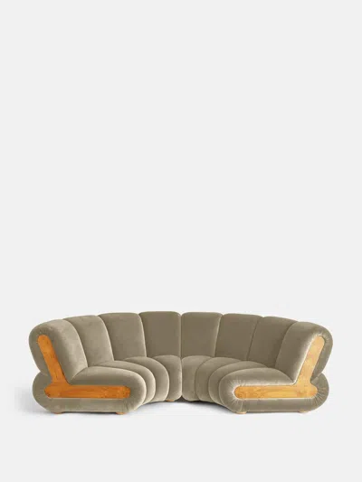 SOHO HOME NOELLE MODULAR CURVED SOFA