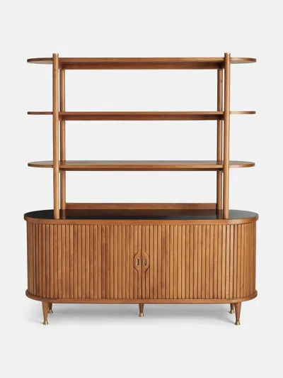 SOHO HOME NORA TAMBOUR SHELVING UNIT