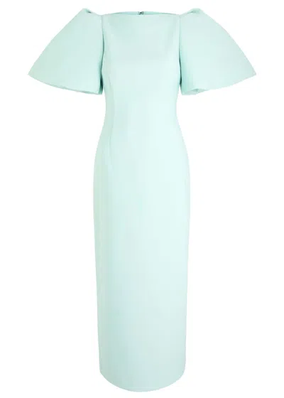 SOLACE LONDON SOLACE LONDON LORA CREPE MIDI DRESS