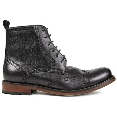 SOLE CRAFTED SOLE CRAFTED HERREN HAMMER BROGUE BUDAPESTER/BROGUE STIEFEL SCHWARZ