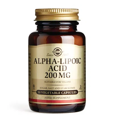 SOLGAR ALPHA-LIPOIC ACID 200MG