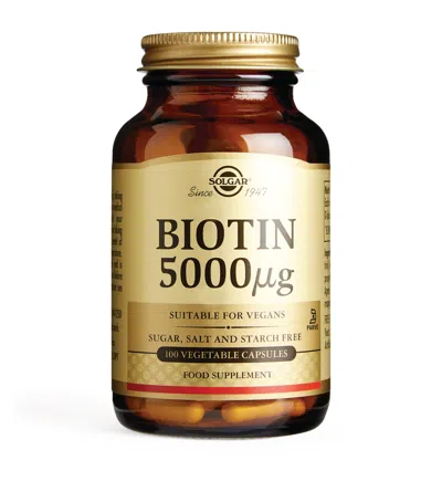 SOLGAR BIOTIN 5000MCG