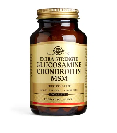 SOLGAR EXTRA STRENGTH GLUCOSAMINE CHONDROITIN MSM