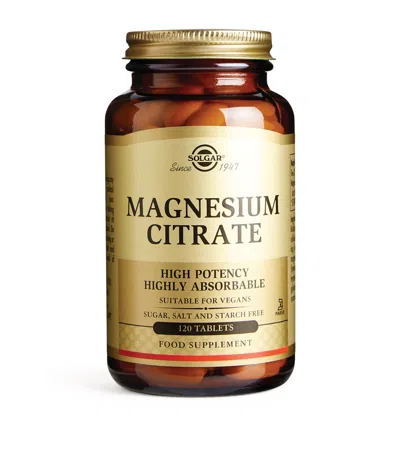 SOLGAR MAGNESIUM CITRATE