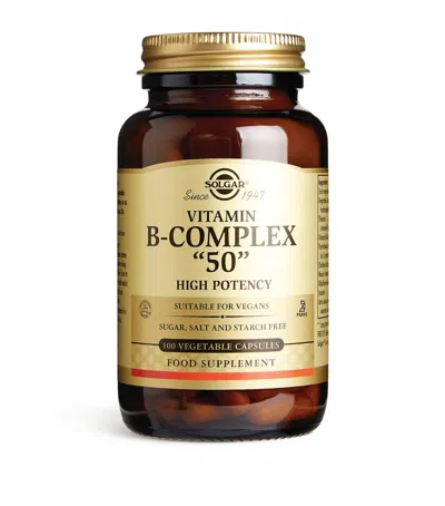 SOLGAR VITAMIN B-COMPLEX "50" HIGH POTENCY