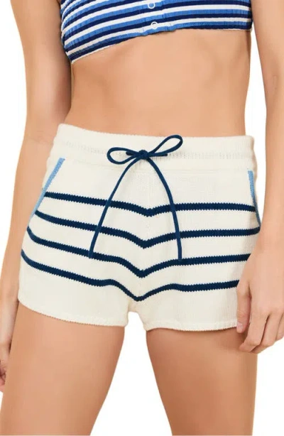 SOLID & STRIPED SOLID & STRIPED THE LOUISA TIE WAIST SWEATER SHORTS