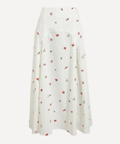 SOLID & STRIPED SOLID & STRIPED WOMEN'S GAEL EMBROIDERED SKIRT