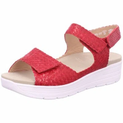 SOLIDUS SOLIDUS DAMEN SANDALETTEN GRETA - WEITE 48017 ROT 1186009