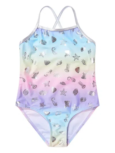 SOLISWIM SEA LIFE-PRINT SWIMSUIT