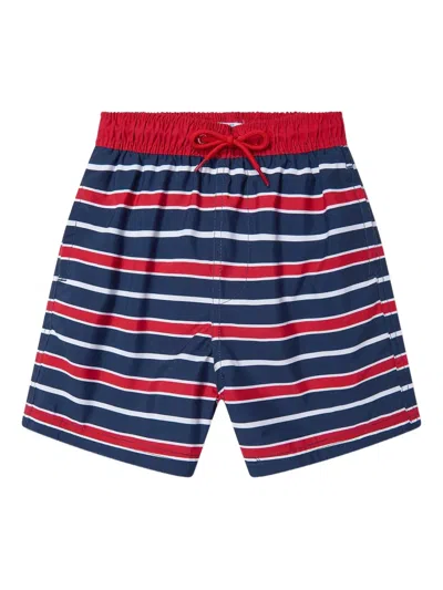 SOLISWIM STRIPED SWIM SHORTS