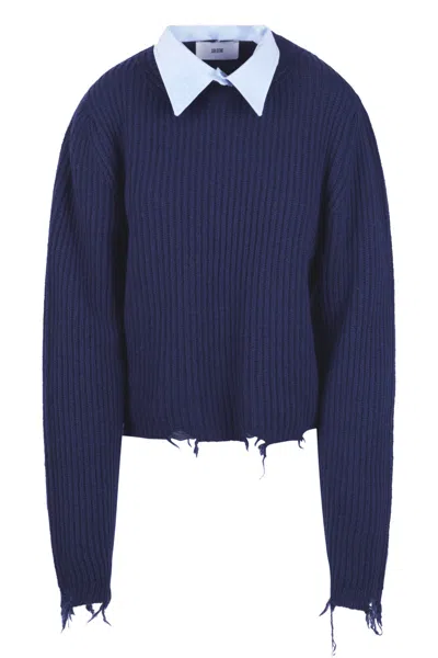 SOLOTRE SOLOTRE - SHIRT - 460769 - BLUE