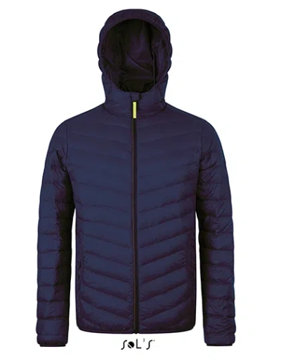 SOLS SOL´S DAUNENJACKE STEPPJACKE HERREN DAUNEN STEHKRAGEN KAPUZE S-3XL 01620 NEU