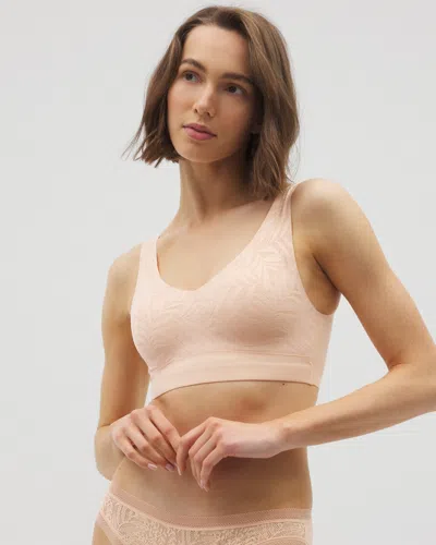 SOMA ENBLISS LACE BRALETTE IN ORANGE SIZE XL | SOMA WOMEN'S BRAS