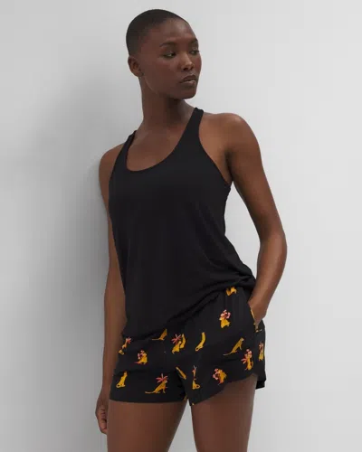 SOMA WOMEN'S COOL NIGHTS TANK TOP + SHORTS PAJAMA SET IN BLACK SIZE XS | SOMA GIFTS FOR MOM