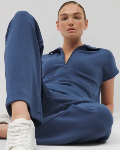 SOMA WOMEN'S LUXE MODAL WIDE LEG PANTS IN BLUE SIZE SMALL | SOMA GIFTS FOR MOM