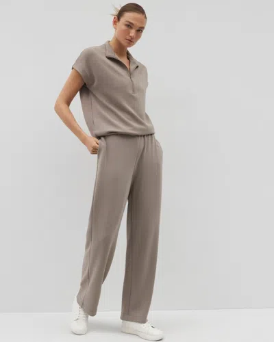 SOMA WOMEN'S LUXE MODAL WIDE LEG PANTS IN GRAY SIZE 2XL | SOMA GIFTS FOR MOM