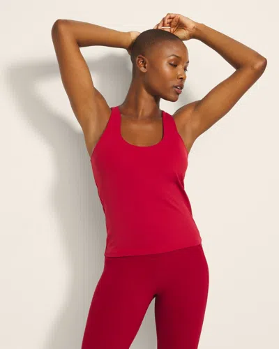 SOMA WOMEN'S RACERBACK BRA TANK TOP IN RED SIZE XL | SOMA