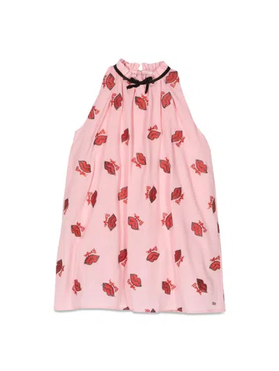 SONIA RYKIEL KISSES PINAFORE DRESS