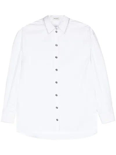 SONIA RYKIEL STUDDED COTTON SHIRT