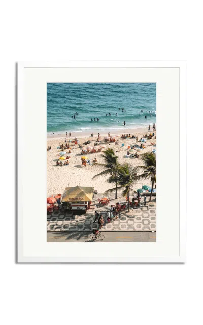 SONIC EDITIONS EXCLUSIVE IPANEMA BEACH AFFAIR FRAMED PHOTOGRAPHY PRINT